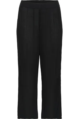 Kaffe Dames, Broeken, Zwart, Maat: 3XL Viscose