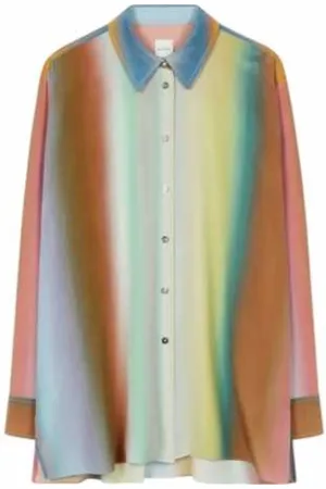 Paul Smith Dames, Blouses & Shirts, Veelkleurig, Maat: XS Zijde