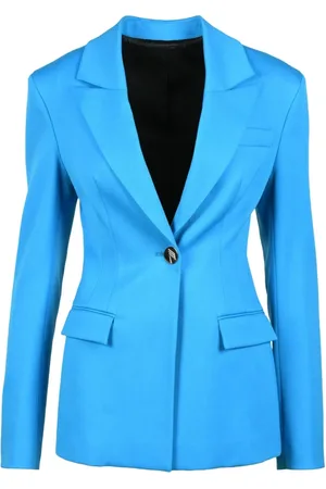 The Attico Dames, Jassen, Blauw, Maat: 2XS Wol