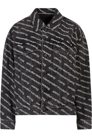 Alexander Wang Dames, Jassen, Zwart, Maat: M Denim