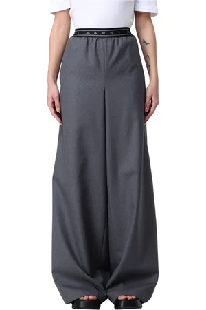 Marni Dames, Broeken, Zwart, Maat: XS