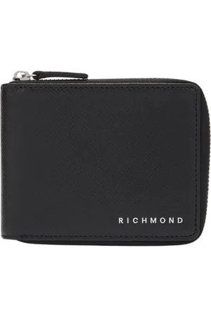 John Richmond Unisex, Accessoires, Zwart, Maat: ONE Size Leer