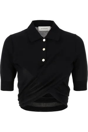 Sportmax Dames, Tops, Zwart, Maat: S