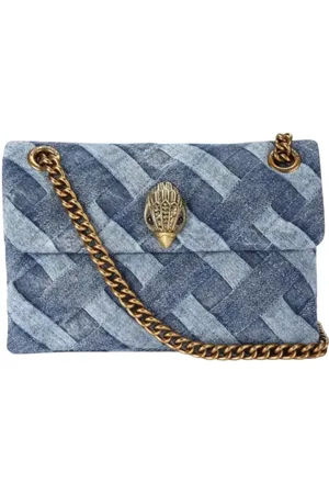 Kurt Geiger Dames, Tassen, Blauw, Maat: ONE Size Denim