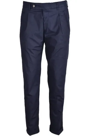 Berwich Heren, Broeken, Blauw, Maat: S Katoen