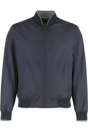CANALI Heren, Jassen, Blauw, Maat: XL Poliester