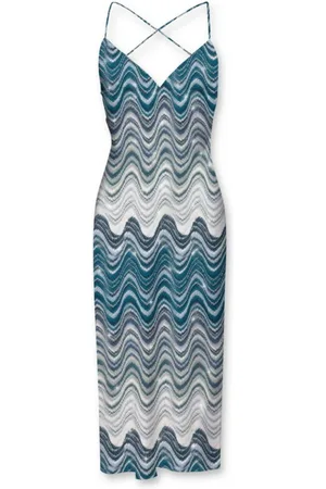 MC2 SAINT BARTH Dames, Jurken, Blauw, Maat: M