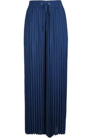 Guess Dames, Broeken, Blauw, Maat: XS Poliester