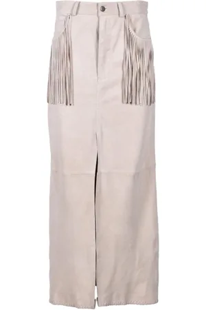 FARFETCH Dames, Rokken, , Maat: XS Leer