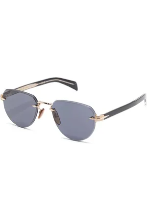 DB EYEWEAR BY DAVID BECKHAM Heren, Accessoires, Geel, Maat: 55 MM