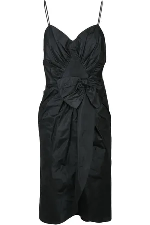 Maison Margiela Dames, Jurken, Zwart, Maat: XS Zijde