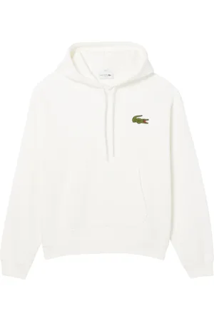 Lacoste Heren, Sweatshirts & Hoodies, Wit, Maat: 2XS