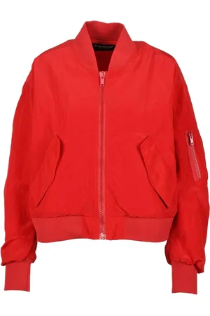 Dondup Dames, Jassen, Rood, Maat: M Polyamide