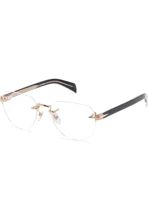 DB EYEWEAR BY DAVID BECKHAM Heren, Accessoires, Geel, Maat: 54 MM