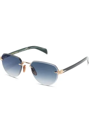DB EYEWEAR BY DAVID BECKHAM Heren, Accessoires, Geel, Maat: 55 MM