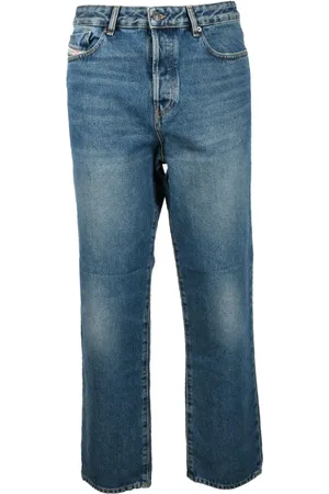 Diesel Heren, Jeans, Blauw, Maat: W32 Katoen