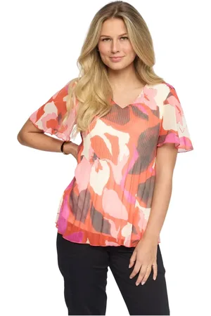2-Biz Dames, Blouses & Shirts, Veelkleurig, Maat: S