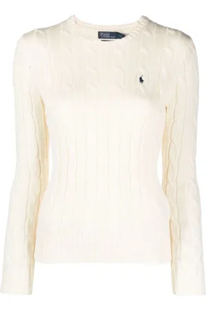 Ralph Lauren Dames, Truien, Wit, Maat: S