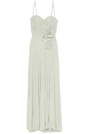 Elisabetta Franchi Dames, Jurken, Groen, Maat: M