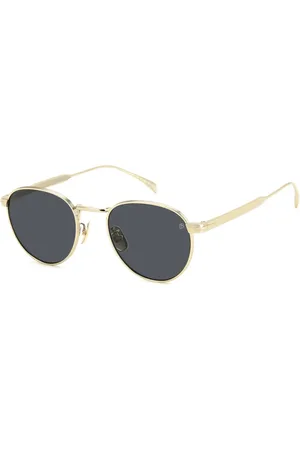DB EYEWEAR BY DAVID BECKHAM Unisex, Accessoires, Geel, Maat: 51 MM