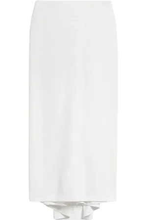 Jacquemus Dames, Rokken, Wit, Maat: L Viscose