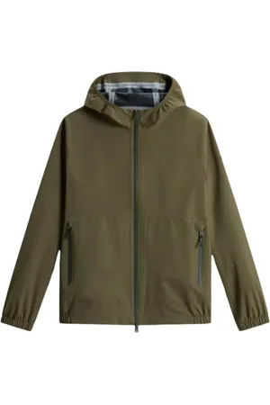 Woolrich Heren, Jassen, Groen, Maat: S Wol