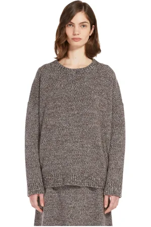Max Mara Dames, Truien, Bruin, Maat: XL