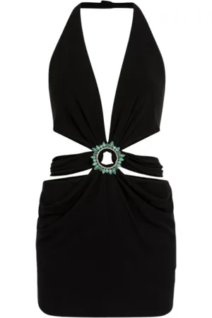 Roberto Cavalli Dames, Jurken, Zwart, Maat: S