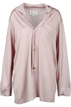 Maison Margiela Dames, Blouses & Shirts, Roze, Maat: M Viscose