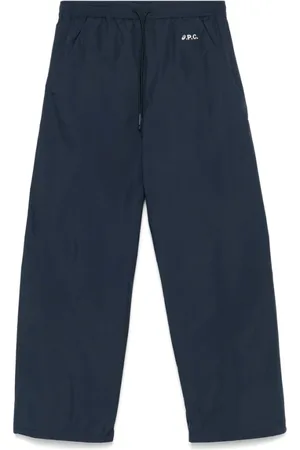 A.P.C. Heren, Broeken, Blauw, Maat: XS Zijde