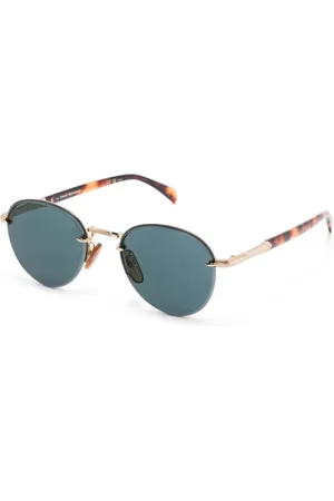 DB EYEWEAR BY DAVID BECKHAM Heren, Accessoires, Geel, Maat: 51 MM