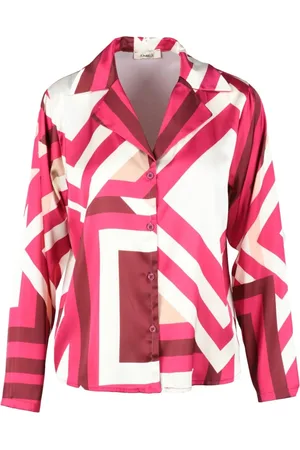 Think! Dames, Blouses & Shirts, Veelkleurig, Maat: XL Poliester
