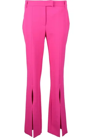 VERSACE Dames, Broeken, Roze, Maat: S Viscose