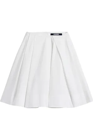 Jacquemus Dames, Rokken, Wit, Maat: M Katoen