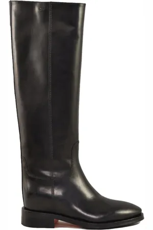 santoni Dames, Schoenen, Zwart, Maat: 37 1/2 EU Leer