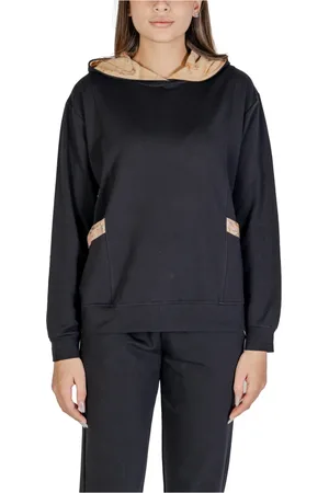 ALVIERO MARTINI 1A CLASSE Dames, Sweatshirts & Hoodies, Zwart, Maat: XL Katoen
