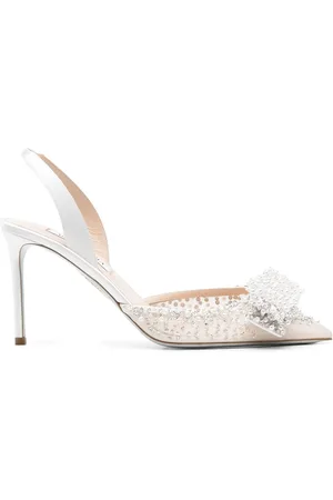 Aquazzura Dames, Schoenen, Wit, Maat: 37 1/2 EU