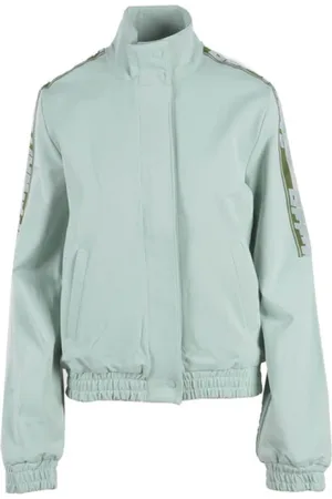 OFF-WHITE Dames, Jassen, Groen, Maat: L Viscose