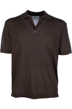 CRUNA Heren, Tops, Bruin, Maat: L