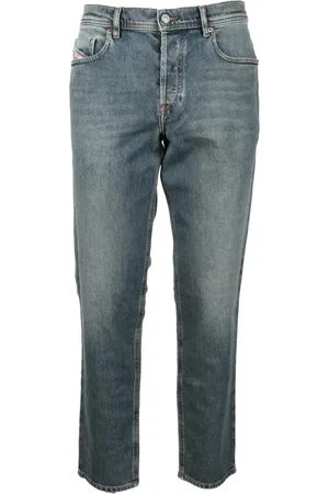 Diesel Heren, Jeans, Blauw, Maat: W33 Katoen