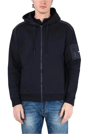 add Heren, Sweatshirts & Hoodies, Blauw, Maat: S