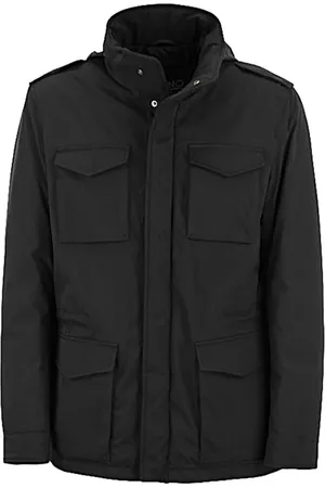 HERNO Heren, Jassen, Zwart, Maat: 5XL Poliester