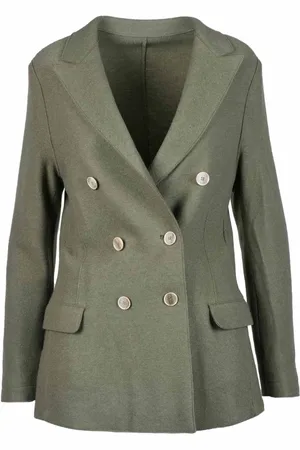 ELEVENTY Dames, Jassen, Groen, Maat: M Wol