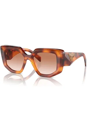Prada Dames, Accessoires, Bruin, Maat: 50 MM Polyamide