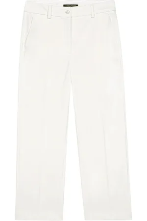 Luisa Cerano Dames, Broeken, Wit, Maat: M