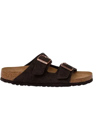 Birkenstock Heren, Schoenen, Bruin, Maat: 44 EU Suède