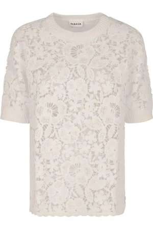 P.A.R.O.S.H. Dames, Blouses & Shirts, Wit, Maat: XS Katoen