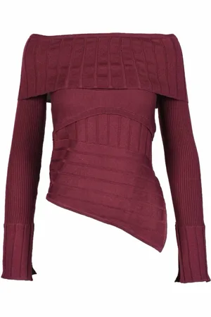 Patrizia Pepe Dames, Truien, Rood, Maat: XS Wol