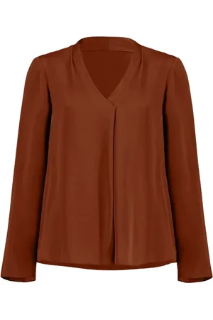 Joseph Ribkoff Dames, Blouses & Shirts, Rood, Maat: M