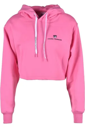 Chiara Ferragni Dames, Sweatshirts & Hoodies, Roze, Maat: M Synthetisch